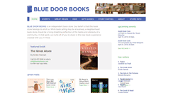 Desktop Screenshot of bluedoorbooks.com