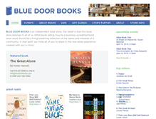 Tablet Screenshot of bluedoorbooks.com